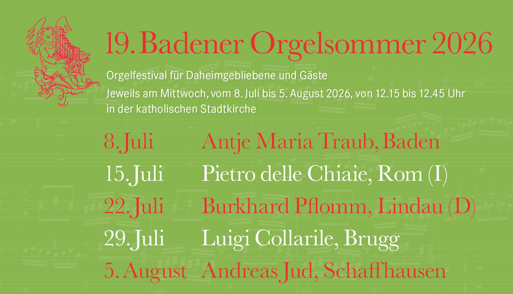 Orgelsommer 2026